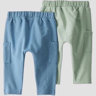Baby Little Planet by Carter's 2-Pack Organic Cotton French Terry Jogger Set