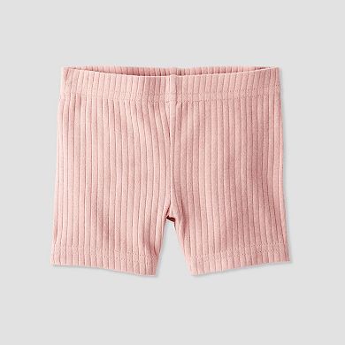 Baby Girl Little Planet by Carter's 2-Piece Strawberry Print Top & Shorts Set