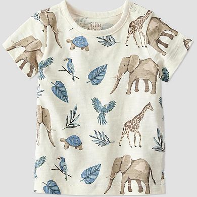 Baby Little Planet by Carter's 2-Piece Organic Cotton Shortall Set