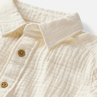 Baby Boy Little Planet by Carter's 2-Piece Organic Cotton Top & Pants Set