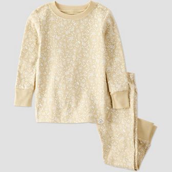 Baby Girl Little Planet by Carter's 2 pc Organic Cotton Floral-Print Pajama Set