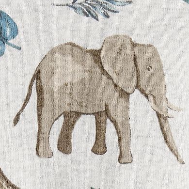 Toddler Boy Little Planet by Carter's 2-Piece Organic Cotton Safari-Print Pajama Set