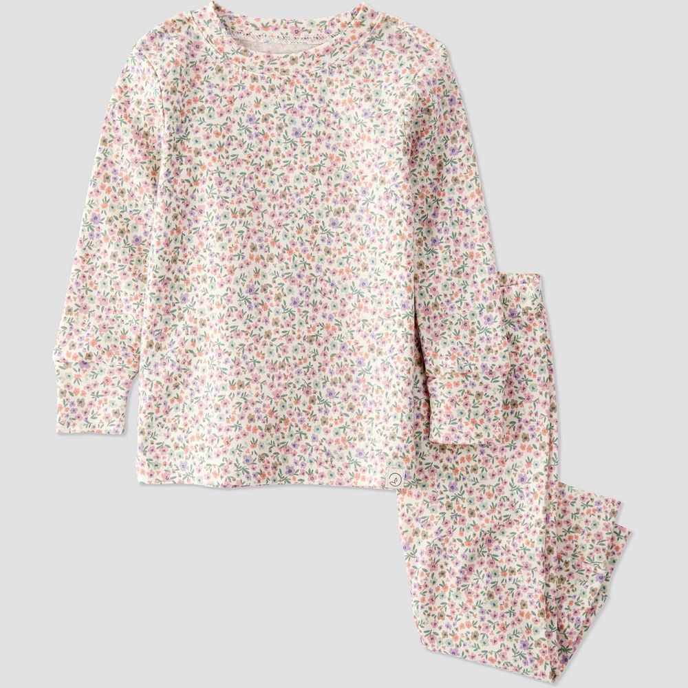 New Baby Girl Pajama Suit Globe Design main image 1
