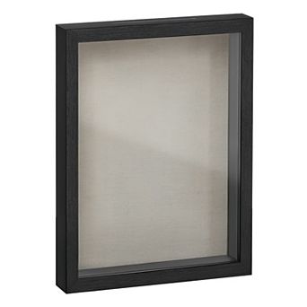 Shadow Box Frame, 8x10 Black Box Frame Display Case