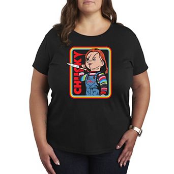 Plus Size Chucky Retro Graphic Tee
