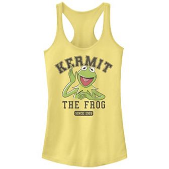 Disney's The Muppets Kermit The Frog Juniors' Racerback Tank Top