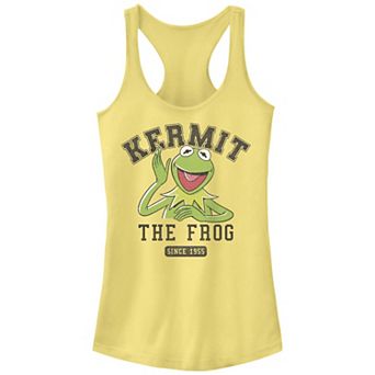 Disney's The Muppets Kermit The Frog Juniors' Racerback Tank Top