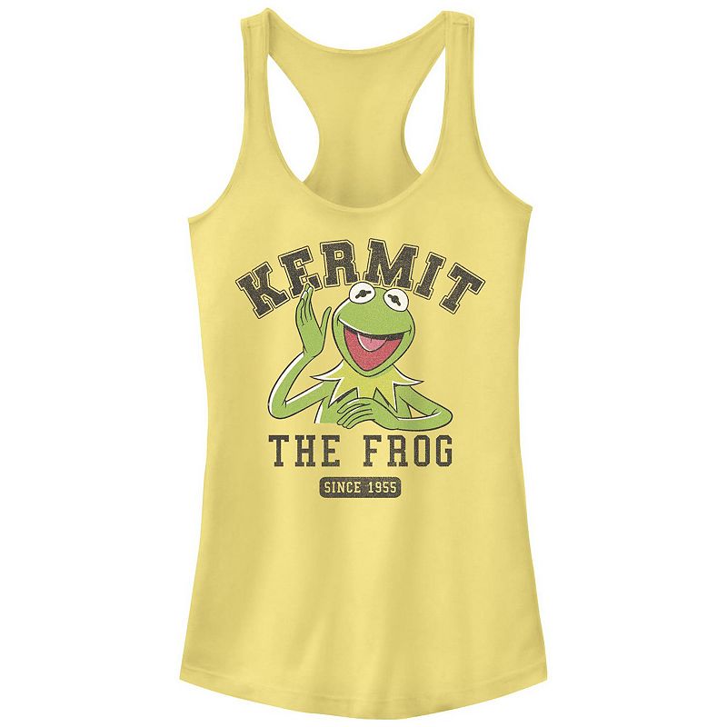 UPC 196446865133 product image for Disney's The Muppets Kermit The Frog Juniors' Racerback Tank Top, Girl's, Size:  | upcitemdb.com