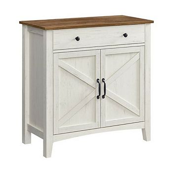 Classic Wooden Buffet Cabinet with Pull-Out Drawer - Dining Room Storage Solution