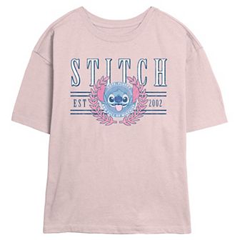 Disney's Lilo & Stitch Est. 2002 Juniors' Skimmer Graphic Tee