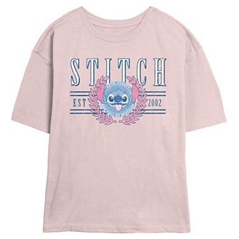 Disney's Lilo & Stitch Est. 2002 Juniors' Skimmer Graphic Tee