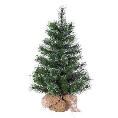 Gerson 2-Pack 30-in. Unlit Hard Needle Pine Tree Set