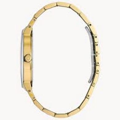 Bulova Men's Gold Tone Stainless Steel Diamond Accent Dial Bracelet Watch - 97D117