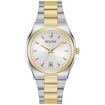 Bulova Women's Classic Surveyor Two-Tone Stainless Steel Bracelet Watch
