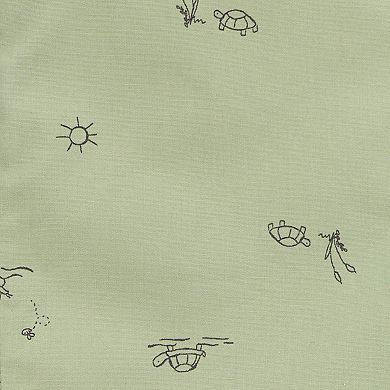 Baby Boy Carter's 2-Piece Striped Tee & Turtle Shortall Set