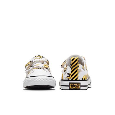 Converse Boys' CTAS Construction Truck Easy-On Sneakers