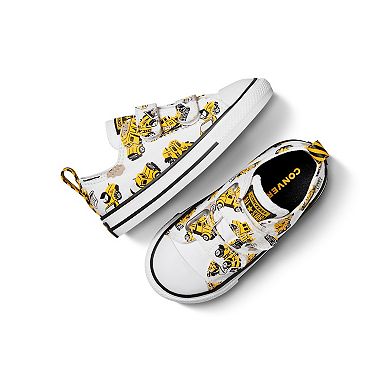 Converse Boys' CTAS Construction Truck Easy-On Sneakers