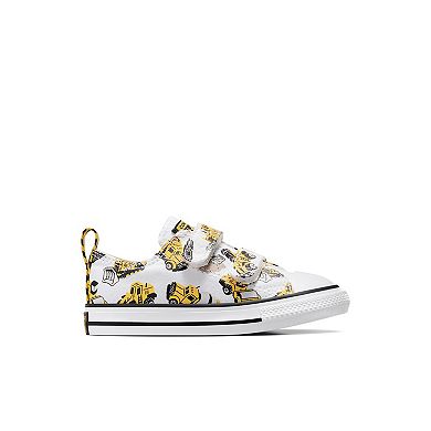 Converse Boys' CTAS Construction Truck Easy-On Sneakers
