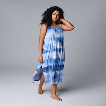 Plus Size Simply Vera Vera Wang Maxi Chemise