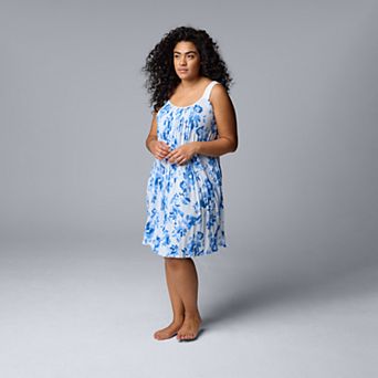 Plus Size Simply Vera Vera Wang Chemise