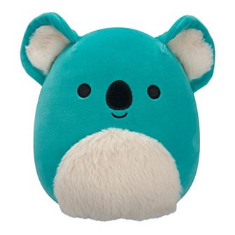 Squishmallows 8 in Squish Kevin Teal Koala W/White Fuzz