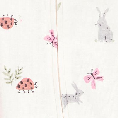 Baby Carter's 2-Pack Ladybug 2-Way Zip Sleep & Play Pajamas