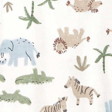 Baby Boy Carter's 5-Pack Short Sleeve Animals Bodysuits