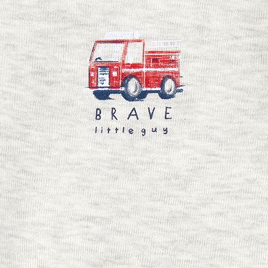 Baby Boy Carter's 3-Piece Fire Truck Little Character Set