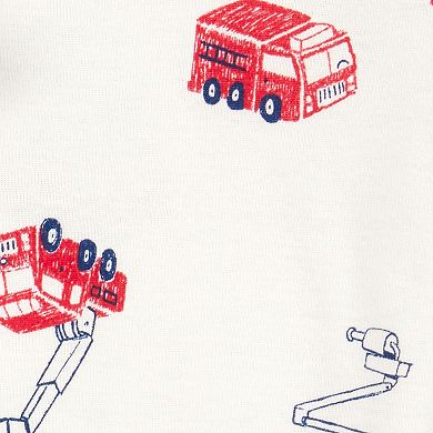 Baby Boy Carter's 3-Piece Fire Truck Little Character Set
