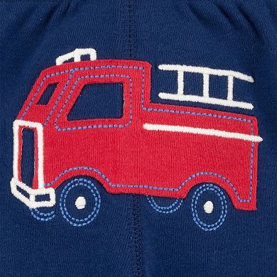 Baby Boy Carter's 3-Piece Fire Truck Little Character Set