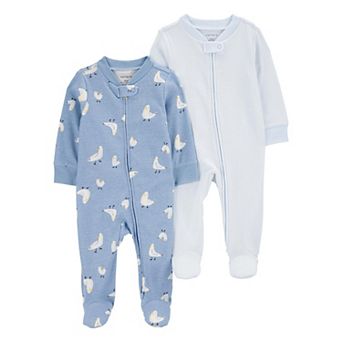 Baby Boy Carter's 2-Pack Pelican 2-Way Zip Sleep & Play Pajamas