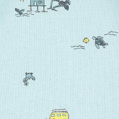 Baby Boy Carter's 5-Pack Short Sleeve Beach Scene Bodysuits