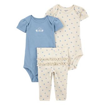 Baby Girl Carter's 3 pc Seashell Little Character Set