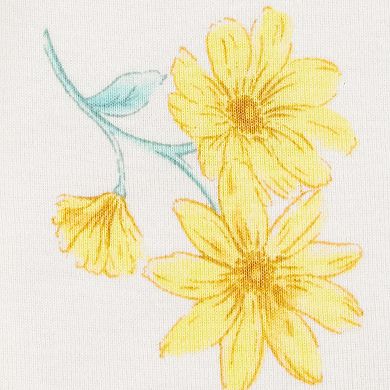 Baby Girl Carter's 5-Pack Short Sleeve Lemon and Floral Bodysuits