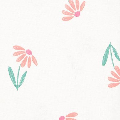 Baby Girl Carter's 5-Pack Short Sleeve Floral Bodysuits