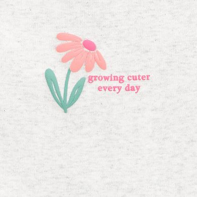 Baby Girl Carter's 5-Pack Short Sleeve Floral Bodysuits