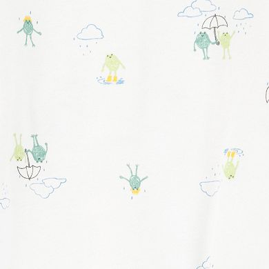 Baby Boy Carter's 2-Pack Frog Love 2-Way Zip Sleep & Play Pajamas