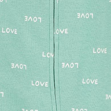 Baby Boy Carter's 2-Pack Frog Love 2-Way Zip Sleep & Play Pajamas