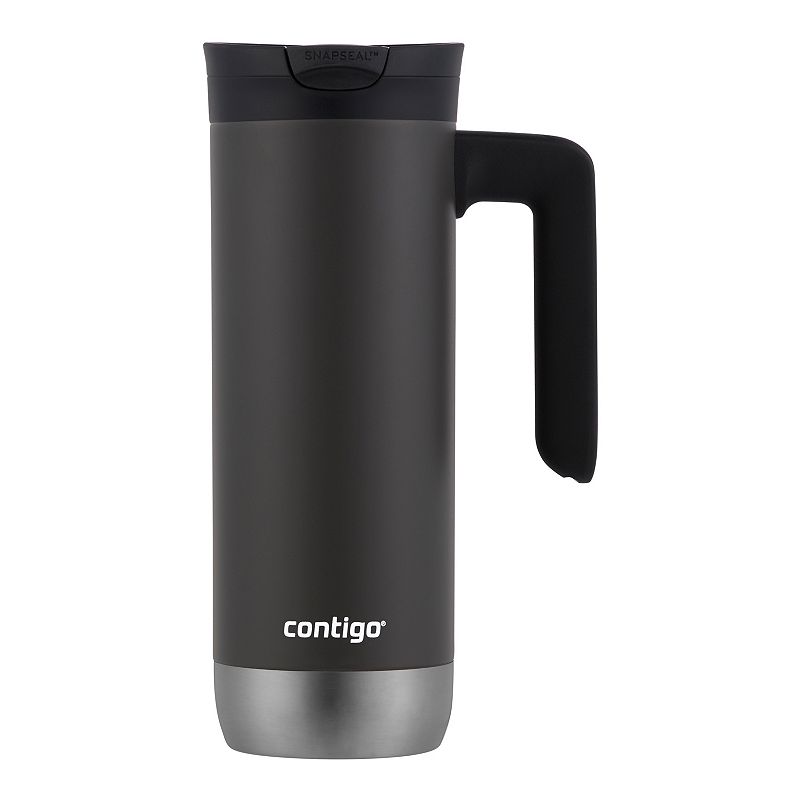 Contigo Huron 2.0 Stainless Steel Travel Mug with SNAPSEAL Lid and Handle Sake  20 fl oz.