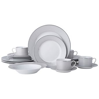 Mikasa Percy Grey 20 pc Dinnerware Set