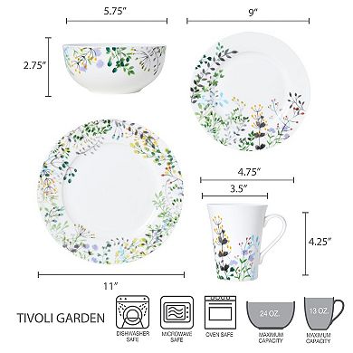 Mikasa Tivoli Garden 16-Piece Dinnerware Set