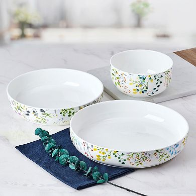 Mikasa Tivoli Garden 9-Piece Dinnerware Bowl Set