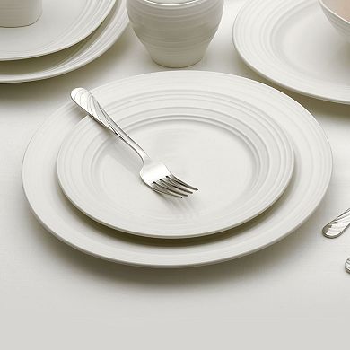 Mikasa Swirl 4-Piece Dinnerware Set
