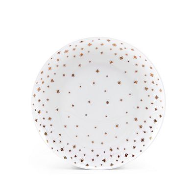 Mikasa Millie Gold Set of 4 10.5-Inch Dinner Plates