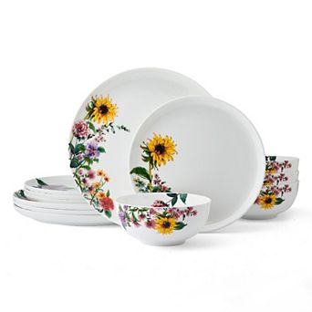Mikasa Garden Of Petals 12 pc Dinnerware Set