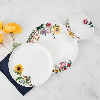 Mikasa Garden Of Petals 12-Piece Dinnerware Set