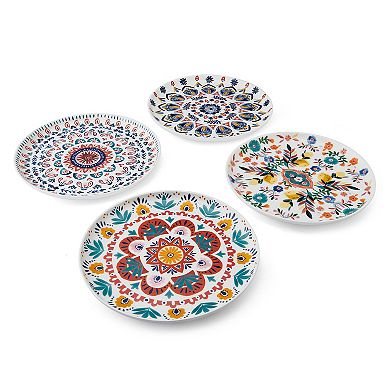 Mikasa Painted Medallion 9-in. Set of Salad Plates