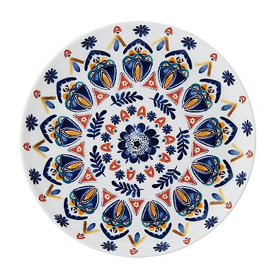 Mikasa Painted Medallion 6-in. Set of 4 Appetizer Plates
