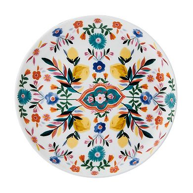 Mikasa Painted Medallion 6-in. Set of 4 Appetizer Plates