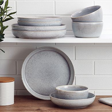 Mikasa Huxley Grey 9-Piece Dinnerware Set